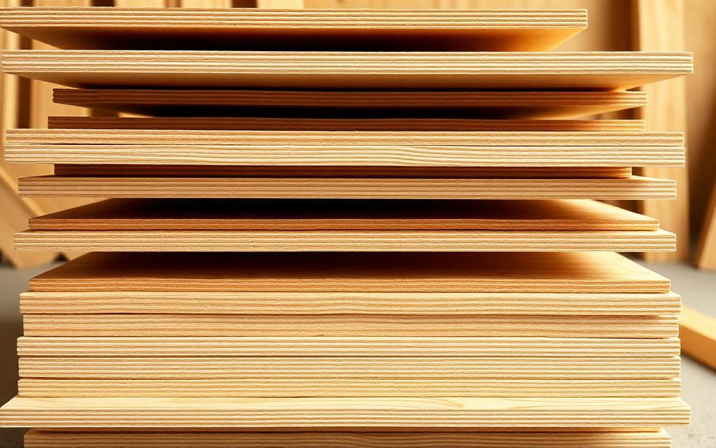 Plywood surface with performance coating